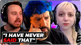 Elijah Schaffer Makes Up Stuff About Destiny On Stream w Tim Pool Girl [upl. by Anayet]