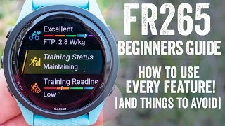 Garmin Forerunner 265265S Beginners Guide Start Here [upl. by Yerocal]