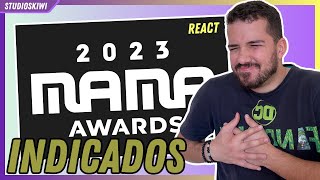 REACT INDICADOS MAMA AWARDS 2023  A MAIOR PREMIAÇÃO DO KPOP [upl. by Einhapets]