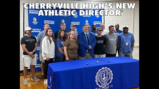 Cherryville Highs New Athletic Director Matt Powers [upl. by Jaela]