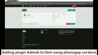 Adding Admob banner ads to html phonegap with cordova nodejs android apk [upl. by Mattias]