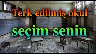 Terkedilmiş Okula Girdim YARDIM  KORKU OYUNU Seçimini Yap [upl. by Eelir]