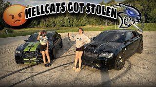 2 FEMALES STOLE OUR HELLCAT CHRYSLERS [upl. by Neram]