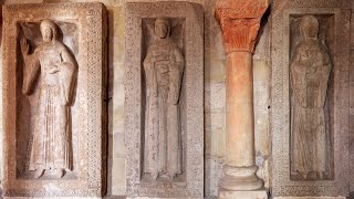 Was Grabplatten erzählen  Äbtissin Adelheid I in der Krypta der Stiftskirche Quedlinburg [upl. by Killigrew]