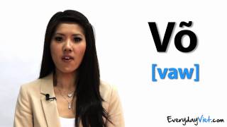 Learn Vietnamese Lesson 12 Pronouncing 20 Common Vietnamese Last Names [upl. by Eerised]