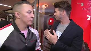 Farid Bang disst Prosieben Reporter live im Interview Fack Ju Göhte 3 [upl. by Atlanta]