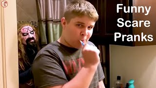 Try Not To Laugh Watching Funny Scare Pranks 2021  New Funny Scare Videos Compilation [upl. by Amalea49]