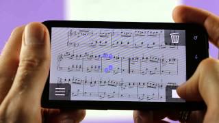 iSeeNotes  an app that recognizes and plays sheet music [upl. by Ewnihc621]