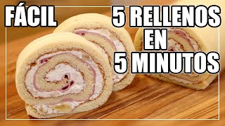 PIONONO SALADO 5 IDEAS en 5 MINUTOS Deliciosos y Fáciles [upl. by Wat]