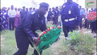 The Gambia Police Force commemorates One year of the tragic deaths of two police officers [upl. by Gleich]