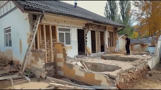 Man Buys Old 8Room HOUSE and Renovates It Back to New  Start to Finish [upl. by Lelia]