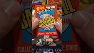 1984 Topps Cereal Baseball Cards Pack Break sportscards sportscardandmemorabilia [upl. by Enelrahs125]