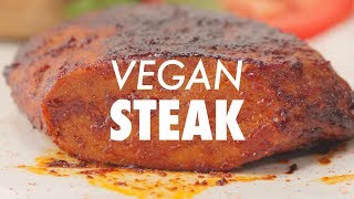 Vegan Steak  Loving It Vegan [upl. by Ahseem412]