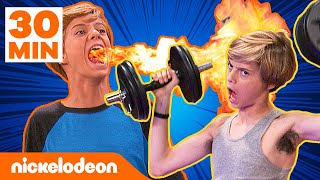 Henry Danger ¡30 MINUTOS de las transformaciones más extrañas Nickelodeon en Español [upl. by Bonaparte]