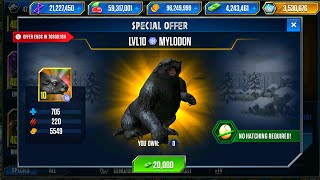 BUY MYLODON AND UPGRADE TO LEVEL 40  HT GAME [upl. by Hulbig]