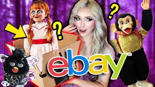 DO NOT BUY amp OPEN A HAUNTED MYSTERY BOX FROM EBAY CURSED [upl. by Eniamsaj]