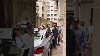 Salim Khan Sohail and Sushila Charak were spotted at Anil Aroras house after paying condolence [upl. by Milissent]