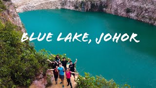 Kangkar Pulai Blue Lake Drone Shots  Johor Malaysia 2020 [upl. by Lydon]