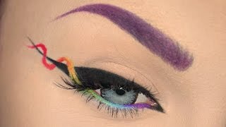 Helix Eyeliner Makeup Tutorial [upl. by Hakilam547]