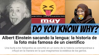 PODCAST 3 ALBERT EINSTEIN why is HIS TOUNGE hanging OUT DUOLINGO [upl. by Gazo]