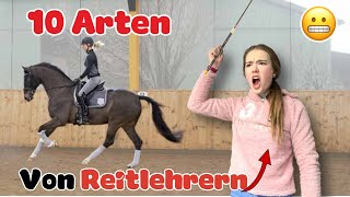 10 ARTEN VON REITLEHRERN [upl. by Valerio]