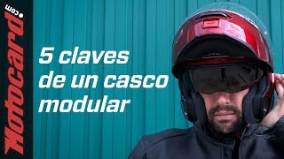 5 CLAVES DE UN CASCO MODULAR ¿Cómo elegir tu casco perfecto [upl. by Bel]