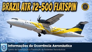 Voepass 8203 ATR Flat Spin Preliminary Report Icing [upl. by Soraya545]