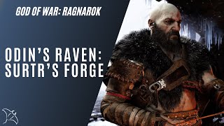 Surtrs Forge Odins Raven Location  God of War Ragnarok [upl. by Aniara882]