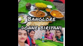 Banglore Donne Biriyani Gandhi nagar One of my fvrt place to eat 😋💕 [upl. by Skipton857]