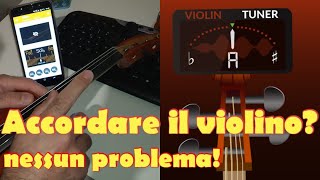 Accordare il violino principianti  accordare il violino on line [upl. by Daisi979]