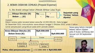 Cara mudah memahami Jurnal Penyesuaian Perusahaan Jasa [upl. by Ab]