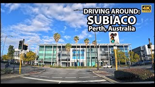 Driving Through Australias Nice Neighbourhood  Subiaco in Perth Australia 4K Ultra HD [upl. by Colwell]