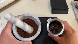 Ultimate Zero Retention Grinder  Motar and pestle  Breville Barista Pro [upl. by Myles]