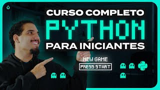 Aprenda Python  Curso COMPLETO para INICIANTES Tutorial [upl. by Omor]