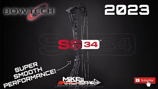 2023 Bowtech SS34 Bow Review by Mikes Archery [upl. by Idnor]