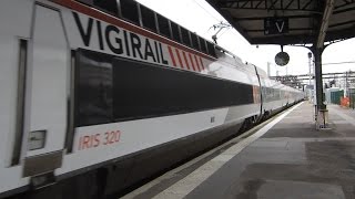 TGV IRIS 320 Arrivée Paris Gare de Lyon [upl. by Silbahc801]