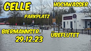 Celle Hochwasser  Hochwasserlage stabil 29122023 [upl. by Adiuqram764]