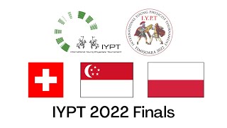 IYPT 2022 Finals [upl. by Rolyab803]