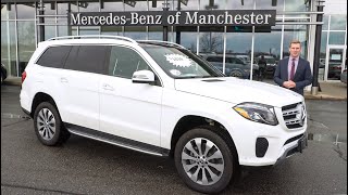 2019 MercedesBenz GLS 450 4MATIC SUV tour with Austin [upl. by Eltsryk]