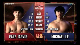 Jarvis vs Michael le Full Fight [upl. by Elburt298]