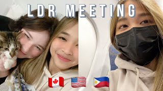 MEETING MY LONG DISTANCE GIRLFRIEND AFTER MONTHS APART ✨Lesbian Couple  Filipina amp Canadian [upl. by Aikem]