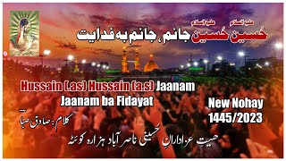 Hussain as Hussain as Jaanam  NasirAbad Hazara  New Noha Muharram 20231445 [upl. by Allenotna]