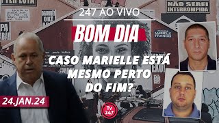 Bom dia 247 Caso Marielle está mesmo perto do fim 24124 [upl. by Jacobine]