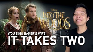 It Takes Two Baker Part Only  Karaoke  Into the Woods [upl. by Kudva]