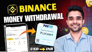 Binance Withdrawal To Bank Account  How To Withdraw Money From Binance  Binance Usdt To Inr [upl. by Trub]