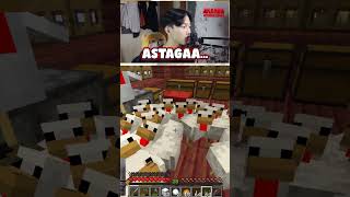 MASIH DENGAN AYAM2 minecraft skyblockmcpeindonesia tutorial survival minecraftmemes [upl. by Ramses159]