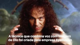 Holograma de Ronnie James Dio [upl. by Oruam]