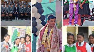 school farewell with saregama winner Albert kaboo lepcha 🎉 [upl. by Fern]