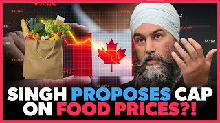 Jagmeet Proposes Canada Put a CAP on FOOD PRICES [upl. by Nahtanaj81]