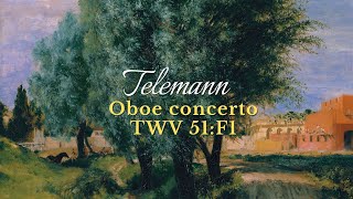 GP Telemann Oboe concerto in F minor 51f1 [upl. by Nnaycnan10]